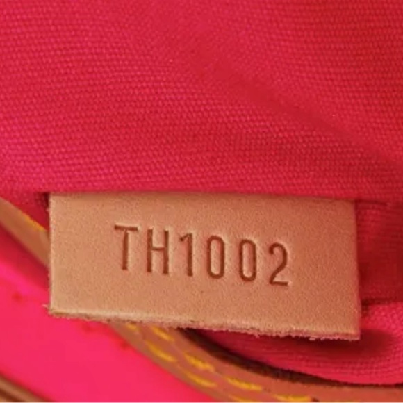 Vintage Pink and orange Vernis Louis Vuitton handbag x Robert Wilson. Authentic - Picture 8 of 11